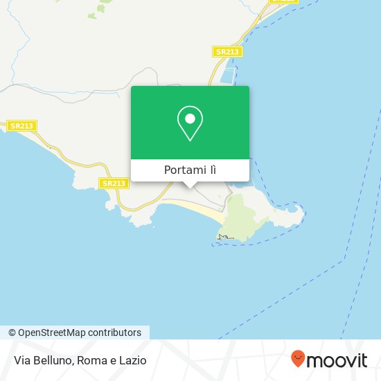 Mappa Via Belluno