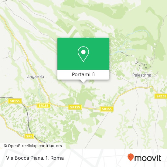 Mappa Via Bocca Piana, 1