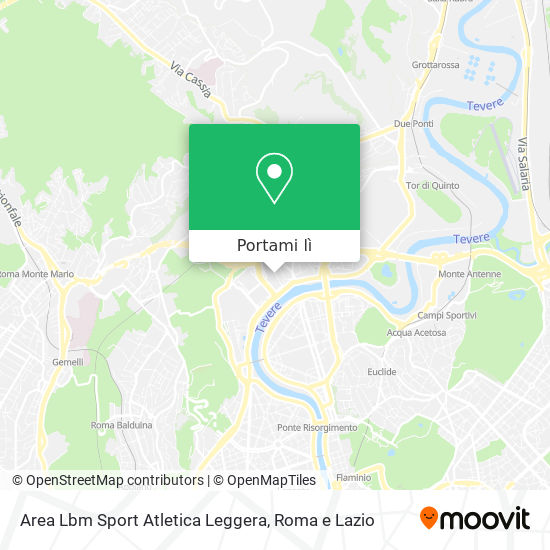 Mappa Area Lbm Sport Atletica Leggera