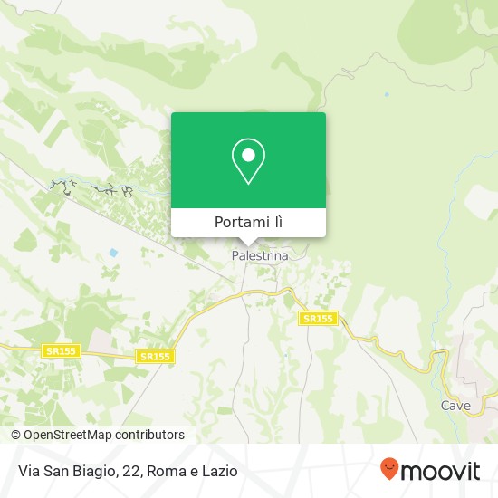 Mappa Via San Biagio, 22