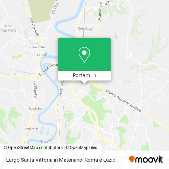 Mappa Largo Santa Vittoria in Matenano