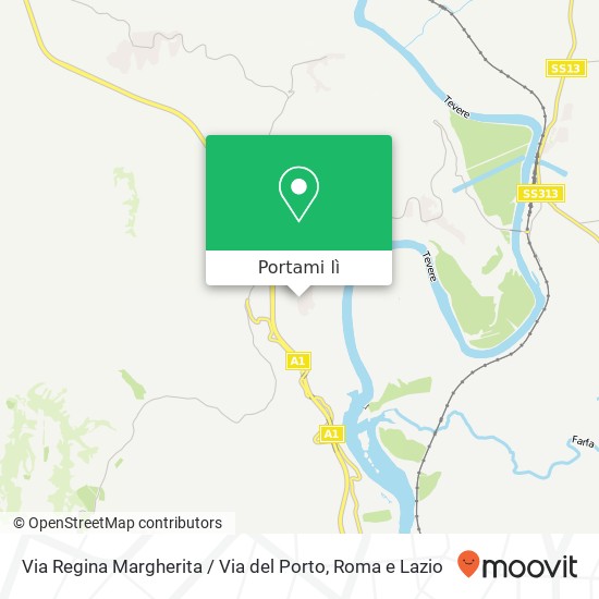 Mappa Via Regina Margherita / Via del Porto