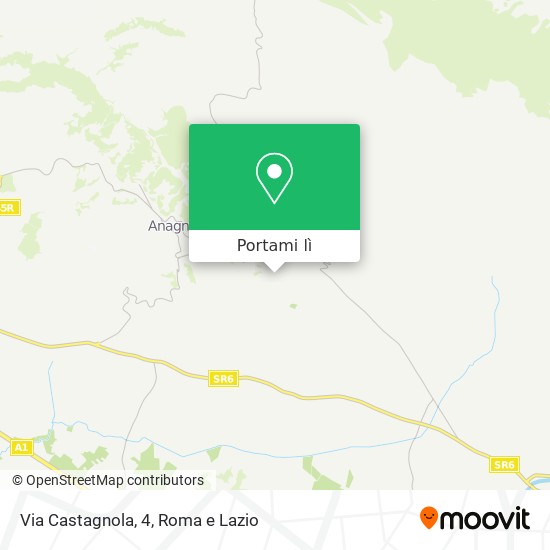 Mappa Via Castagnola, 4