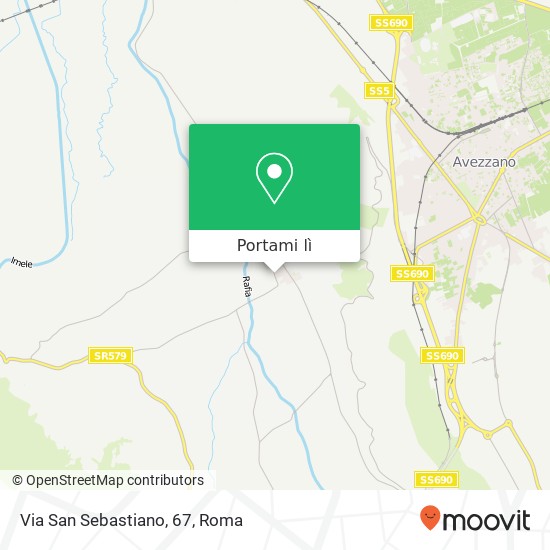 Mappa Via San Sebastiano, 67