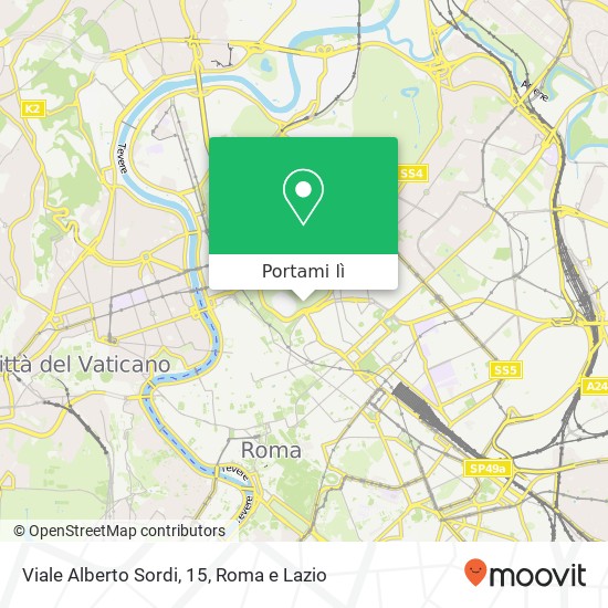 Mappa Viale Alberto Sordi, 15