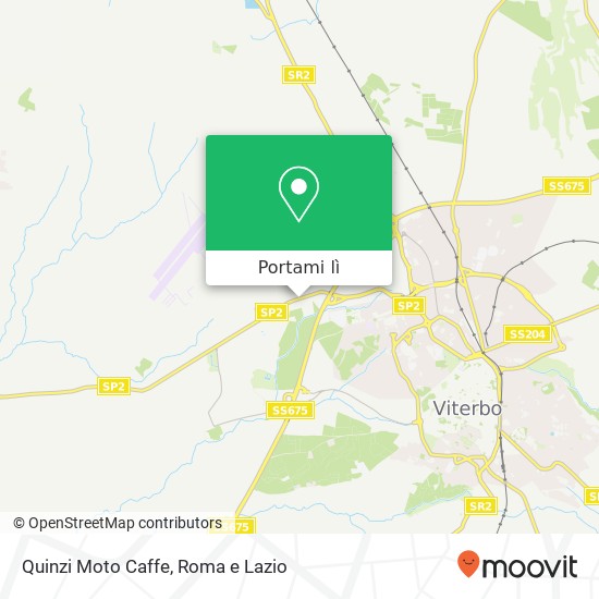 Mappa Quinzi Moto Caffe