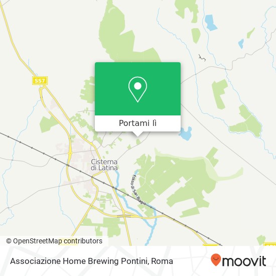 Mappa Associazione Home Brewing Pontini