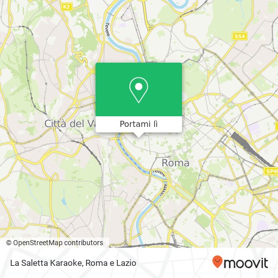 Mappa La Saletta Karaoke