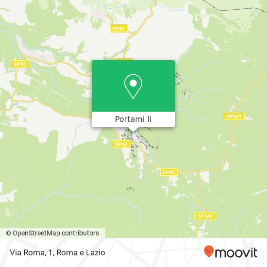 Mappa Via Roma, 1