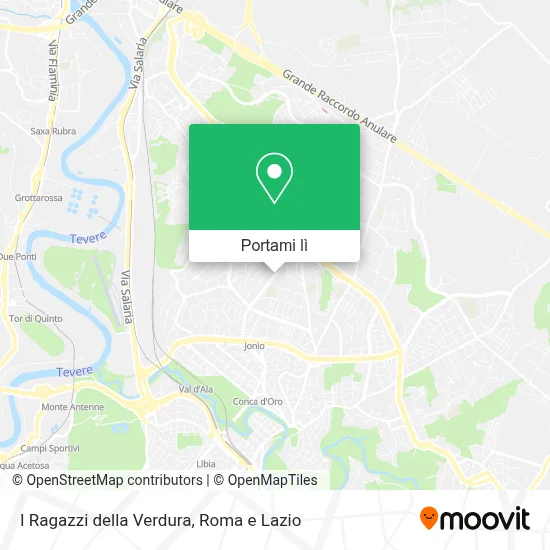 Mappa I Ragazzi della Verdura