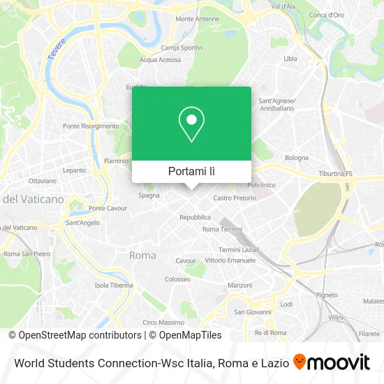 Mappa World Students Connection-Wsc Italia
