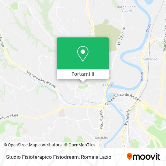 Mappa Studio Fisioterapico Fisiodream