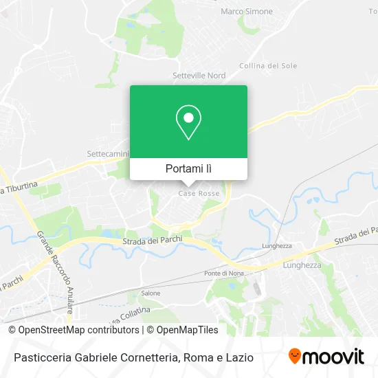 Mappa Pasticceria Gabriele Cornetteria