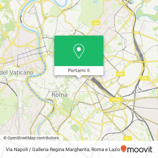 Mappa Via Napoli / Galleria Regina Margherita