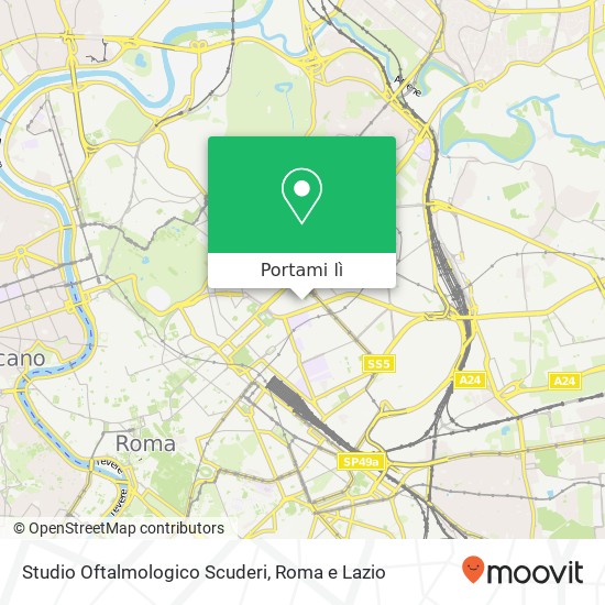 Mappa Studio Oftalmologico Scuderi