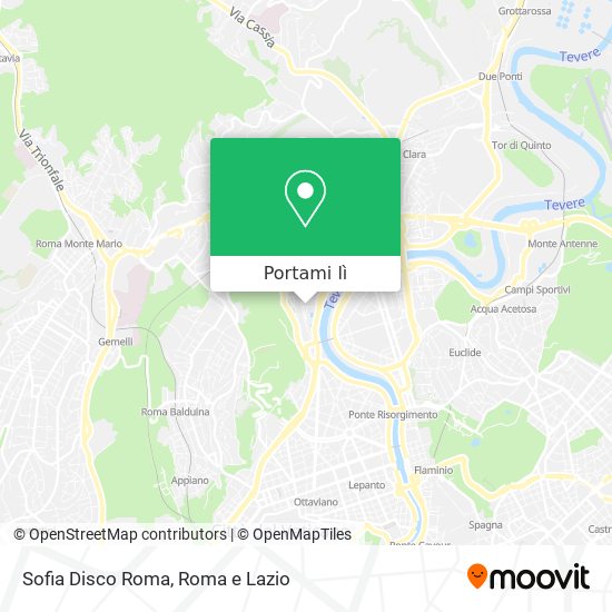 Mappa Sofia Disco Roma