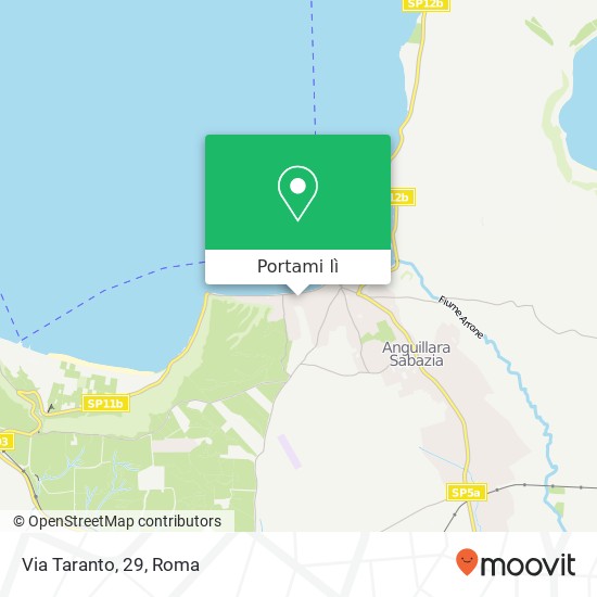 Mappa Via Taranto, 29