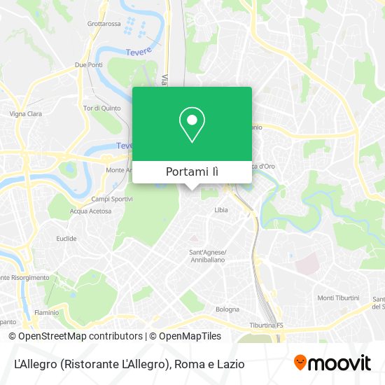 Mappa L'Allegro (Ristorante L'Allegro)