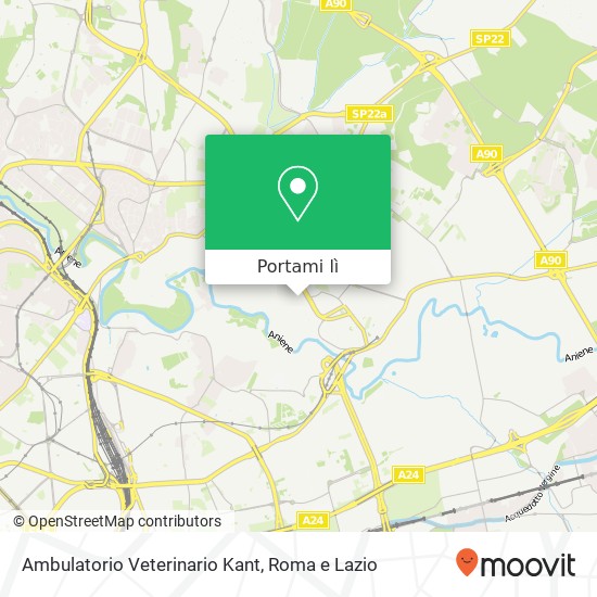 Mappa Ambulatorio Veterinario Kant