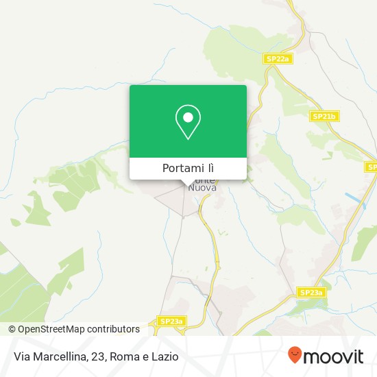 Mappa Via Marcellina, 23