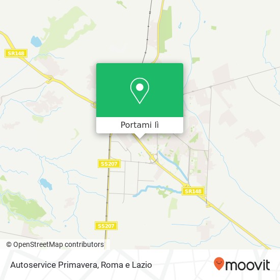 Mappa Autoservice Primavera