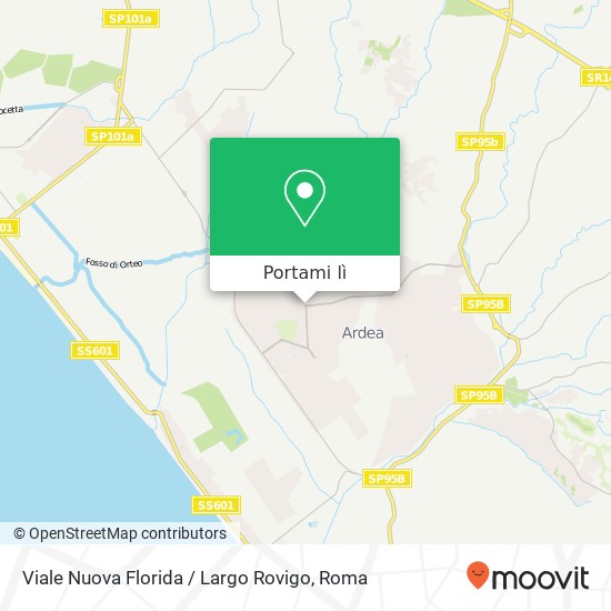 Mappa Viale Nuova Florida / Largo Rovigo