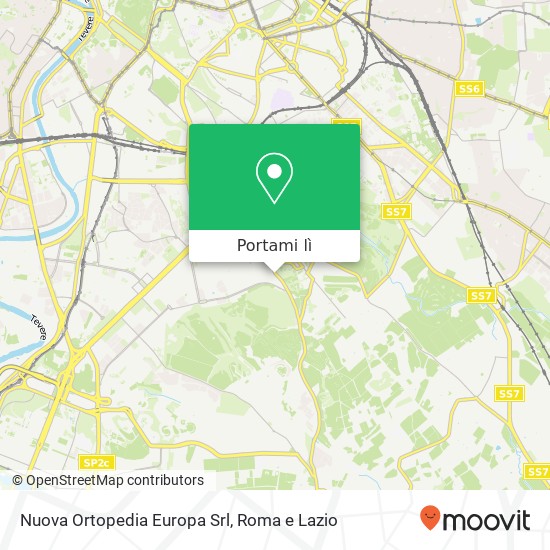 Mappa Nuova Ortopedia Europa Srl