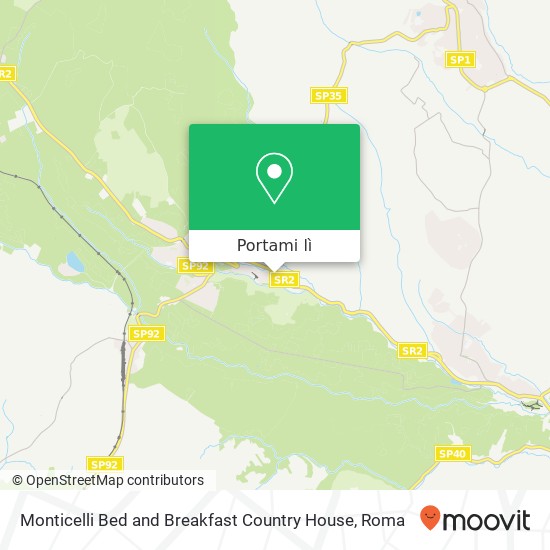 Mappa Monticelli Bed and Breakfast Country House