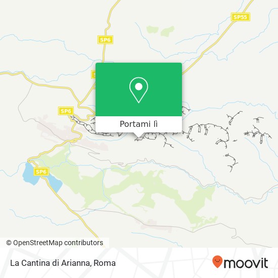 Mappa La Cantina di Arianna