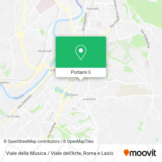 Mappa Viale della Musica / Viale dell'Arte