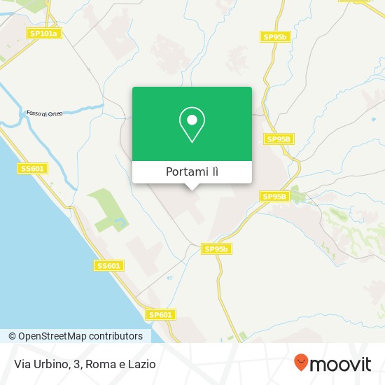 Mappa Via Urbino, 3