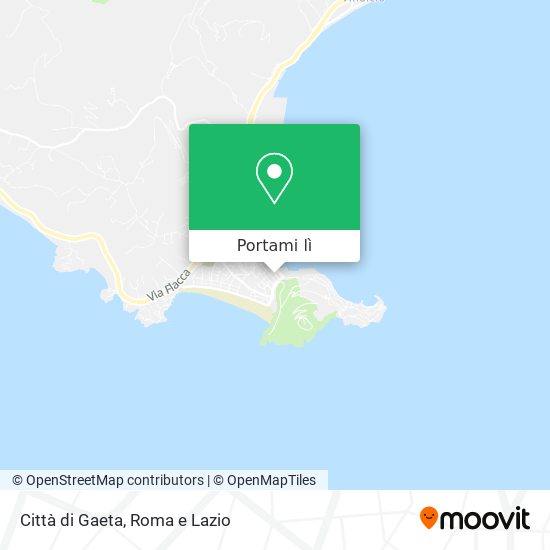 Mappa Città di Gaeta
