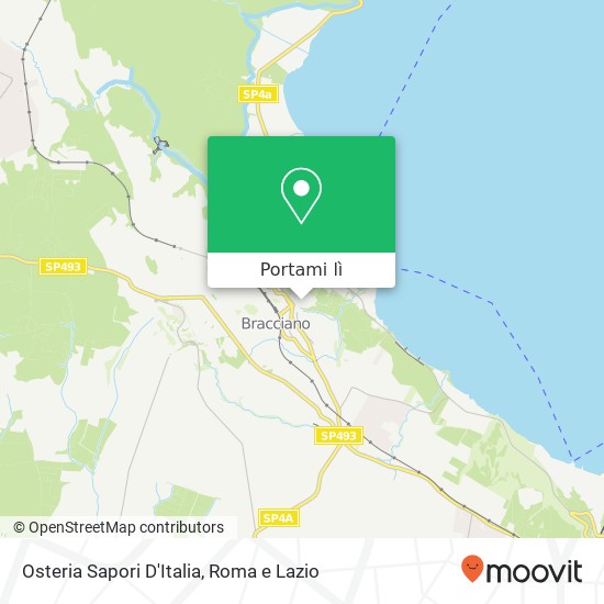 Mappa Osteria Sapori D'Italia
