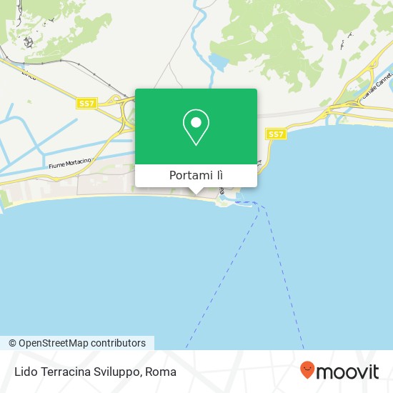 Mappa Lido Terracina Sviluppo