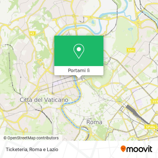 Mappa Ticketeria