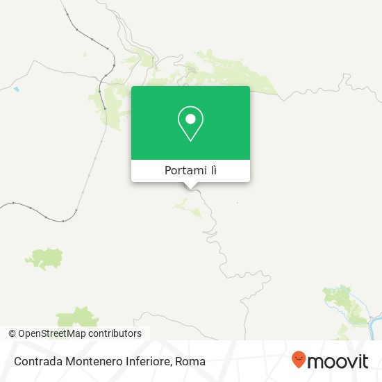 Mappa Contrada Montenero Inferiore