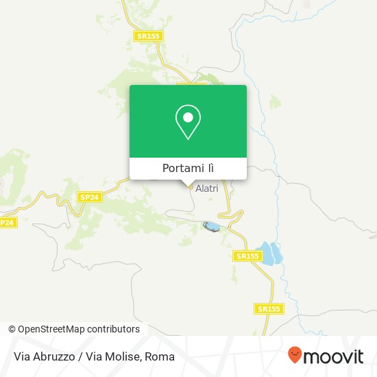 Mappa Via Abruzzo / Via Molise