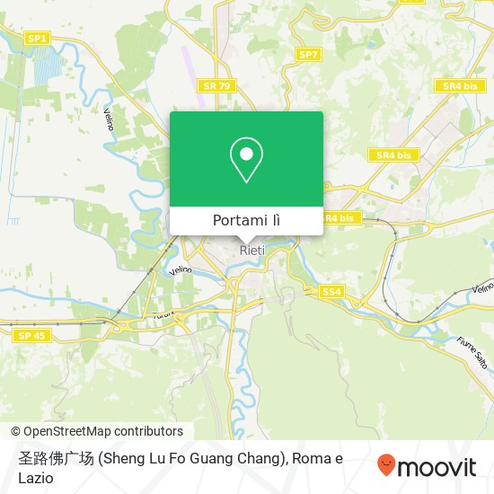 Mappa 圣路佛广场 (Sheng Lu Fo Guang Chang)