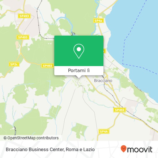 Mappa Bracciano Business Center