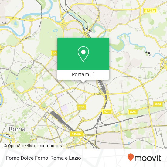 Mappa Forno Dolce Forno