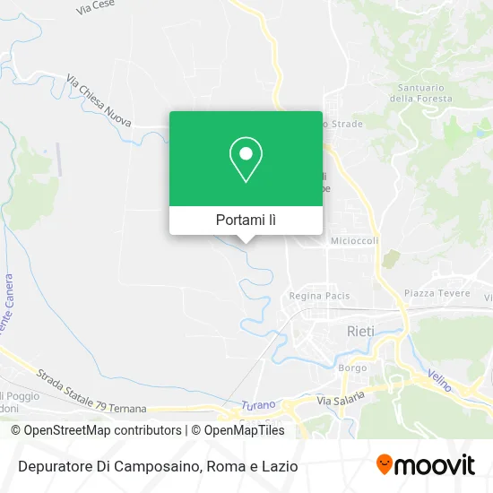 Mappa Depuratore Di Camposaino