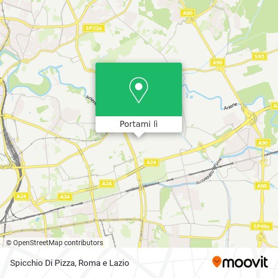 Mappa Spicchio Di Pizza