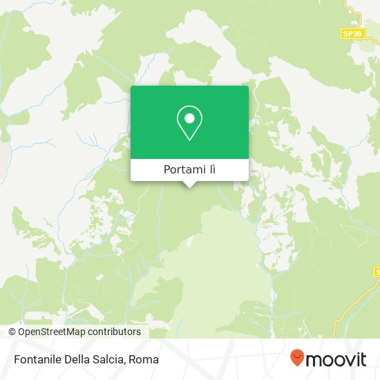 Mappa Fontanile Della Salcia