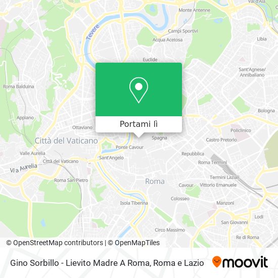 Mappa Gino Sorbillo - Lievito Madre A Roma