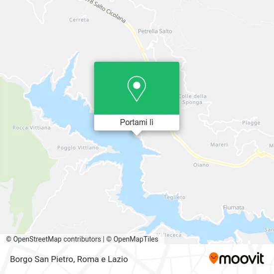 Mappa Borgo San Pietro