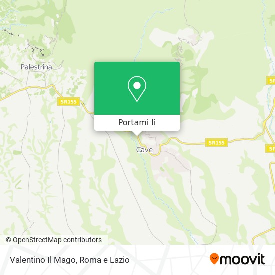 Mappa Valentino Il Mago