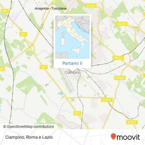 Mappa Ciampino