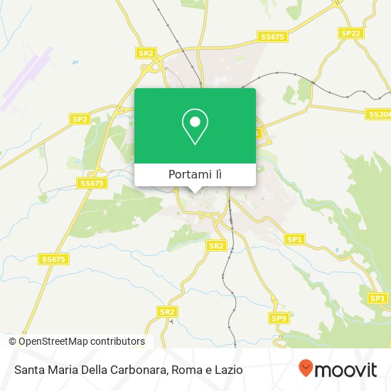 Mappa Santa Maria Della Carbonara