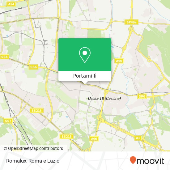 Mappa Romalux