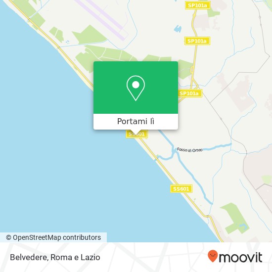 Mappa Belvedere